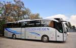 Mercedes Benz Tourismo von Steger Reisen aus �sterreich am 3.August in Krems gesehen.