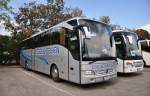 Mercedes Benz Tourismo von Steger Reisen aus �sterreich am 3.August in Krems gesehen.