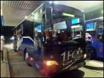 Mercedes Tourismo von Becker-Strelitz Reisen aus Deutschland bei einer Rastst�tte H�he Ruhrgebiet.