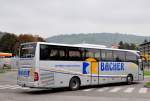 Mercedes Benz Tourismo von Bacher Reisen aus �sterreich am 4.Okt.2014 in Krems.