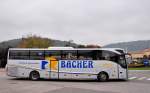 Mercedes Benz Tourismo von Bacher Reisen aus �sterreich am 4.Okt.2014 in Krems.