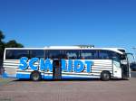 Mercedes Tourismo von Schmidt aus Deutschland im Stadthafen Sassnitz.