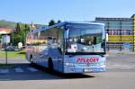 Mercedes Tourismo von Pfleger Reisen aus �sterreich am 24.4.2015 in Krems.