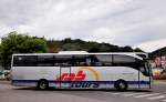 Mercedes Tourismo von SAB tours aus �sterreich im Juni 2015 in Krems gesehen.