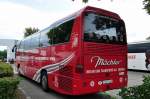 Mercedes Tourismo von M�chler Reisen aus der Schweiz in Krems gesehen.