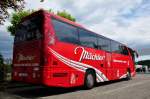 Mercedes Tourismo von M�chler Reisen aus der Schweiz in Krems gesehen.