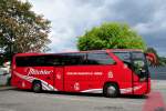 Mercedes Tourismo von M�chler Reisen aus der Schweiz in Krems gesehen.