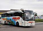 Mercedes Tourismo von Pulay Reisen aus Nieder�sterreich in Krems gesehen.