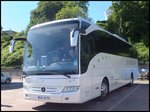 Mercedes Tourismo von Engeler aus Deutschland im Stadthafen Sassnitz.