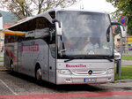 Mercedes Tourismo von Braum�ller aus der BRD in Krems gesehen.