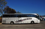 Mercedes Tourismo von Gansberger Reisen aus Nieder�sterreich im Krems gesehen.