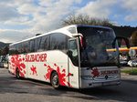 Mercedes Tourismo von Sulzbacher Reisen aus Ober�sterreich in Krems gesehen.