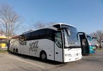 Mercedes Tourismo von Gansberger Reisen aus �sterreich in Krems gesehen.