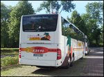 Mercedes Tourismo von Richters Reisen aus Deutschland in Bergen.