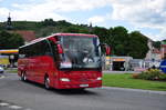 Mercedes Tourismo von Neubauer Reisen aus Ober�sterreich in Krems gesehen.