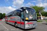 Mercedes Tourismo von Schr�der Reisen aus der BRD in Krems gesehen.