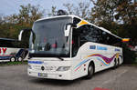 Mercedes Tourismo von Bergkvarabuss aus Schweden in Krems gesehen.