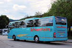 Mercedes Tourismo von der Schwertheim Touristik aus der BRD in Krems gesehen.
