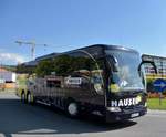 Mercedes Tourismo von Hauser Reisen aus der BRD in Krems.