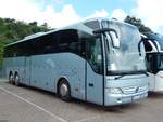 Mercedes Tourismo von Schubert Touristik aus Deutschland im Stadthafen Sassnitz.