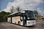 Mercedes Tourismo von Bottenschein Reisen aus der BRD 2018 in Krems gesehen.