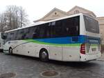 Mercedes Tourismo RH der Ostprignitz-Ruppiner Personenverkehrsgesellschaft in Neustrelitz.