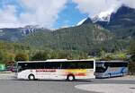 =Bus des Busunternehmens SCHWAIGER verl�sst den Busparkplatz am K�nigsee, 09-2022