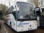 Mercedes Tourismo von Bergkvarabuss aus Schweden in Neubrandenburg.