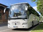 Mercedes Tourismo von Schwarzenberg aus Deutschland (ex BVB.net) in Plau am See.