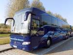 Mercedes Tourismo von Becker-Strelitz Reisen aus Deutschland in Rostock.