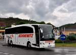 Mercedes Benz Travego von Schinewitz Reisen aus �sterreich am 13.Mai 2014 in Krems gesehen.