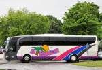 Mercedes Benz Travego von Steiner Reisen aus �sterreich am 17.Mai 2014 in Krems gesehen.