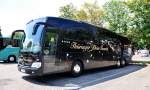 Mercedes Benz Travego der Th�ringer Rh�n Reisen / BRD am 23.Juni 2014 in Krems gesehen.