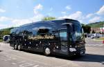 Mercedes Benz Travego der Th�ringer Rh�n Reisen / BRD am 23.Juni 2014 in Krems gesehen.