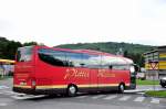 Mercedes Benz Travego von PLETTER Reisen aus M�dling bei Wien am 16.August 2014 in Krems gesehen.