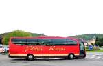 Mercedes Benz Travego von PLETTER Reisen aus M�dling bei Wien am 16.August 2014 in Krems gesehen.