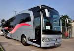 Mercedes Benz Travego von Schiwy Reisen aus der BRD am 7.10.2014 in Krems.