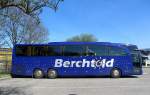 Mercedes Benz Travego von Berchtold Reisen aus der BRD am 14.4.2015 in Krems.