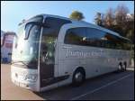 Mercedes Travego von Th�ringer Rh�n Tourist aus Deutschland im Stadthafen Sassnitz.