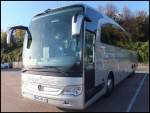 Mercedes Travego von Th�ringer Rh�n Tourist aus Deutschland im Stadthafen Sassnitz.