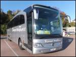 Mercedes Travego von Th�ringer Rh�n Tourist aus Deutschland im Stadthafen Sassnitz.