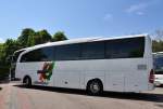 Mercedes Travego von Eibisberger Reisen aus �sterreich am 27.4.2015 in Krems.
