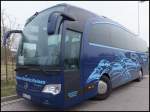 Mercedes Travego von Becker-Strelitz Reisen aus Deutschland in Bergen.