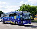 Mercedes Travego von Math� Reisen aus �sterreich im Mai 2015 in Krems.