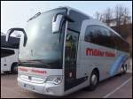 Mercedes Travego von M�ller Reisen aus Deutschland im Stadthafen Sassnitz.