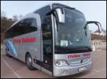 Mercedes Travego von M�ller Reisen aus Deutschland im Stadthafen Sassnitz.