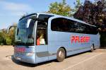 Mercedes Travego von Pfleger Reisen aus Nieder�sterreich im Juli 2015 in Krems.