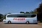 Mercedes Travego von Pfleger Reisen aus Nieder�sterreich im Juli 2015 in Krems.
