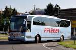 Mercedes Travego von Pfleger Reisen aus Nieder�sterreich im Juli 2015 in Krems.