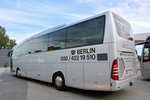 Mercedes Travego von W�rlitz Tourist aus der BRD in Krems gesehen.